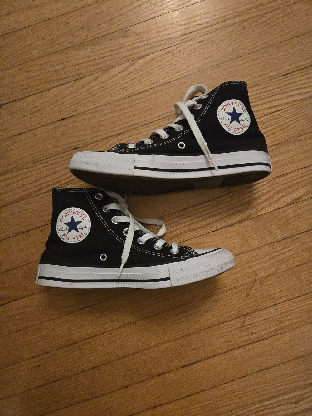 Converse Chuck Taylor All Star High Top Sneakers - Black & White
